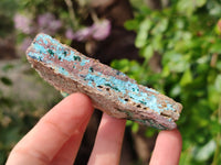 Natural Drusy Coated Chrysocolla Specimens x 6 From Likasi Mine, Congo - Toprock Gemstones and Minerals 
