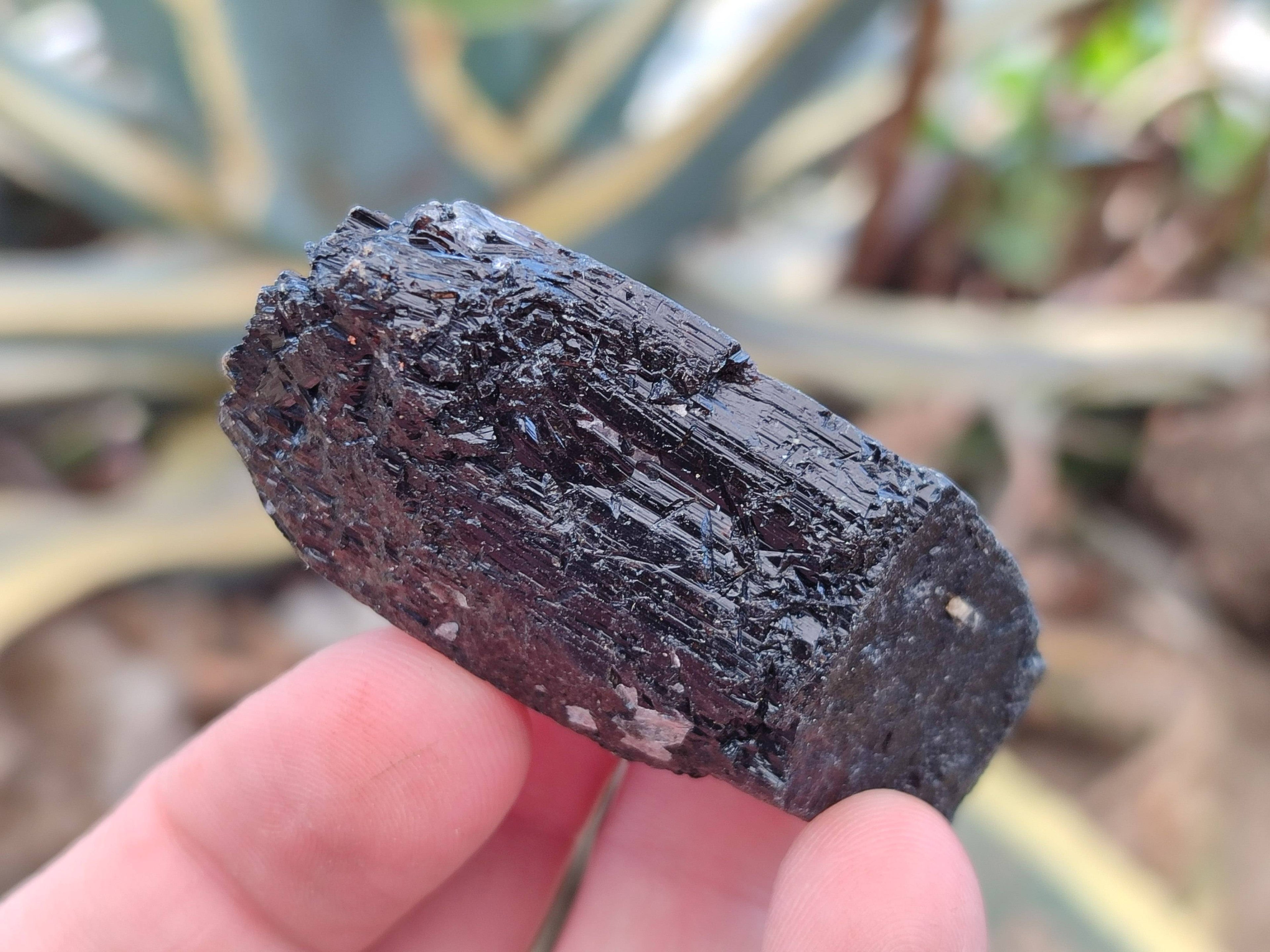 Natural Alluvial Schorl Black Tourmaline Crystals x 1.58 Kg Lot From Zimbabwe - Toprock Gemstones and Minerals 
