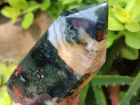 Polished Bloodstone Points x 3 From Swaziland - Toprock Gemstones and Minerals 