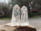 Polished Clear Quartz Crystals x 14 From Madagascar - Toprock Gemstones and Minerals 