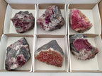 Natural Salrose Cobaltion Dolomite Specimens x 6 From Kakanda, Congo - Toprock Gemstones and Minerals 