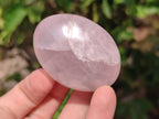 Polished Rose Quartz Palm Stones x 20 From Madagascar - Toprock Gemstones and Minerals 