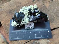 Natural Schorl Black Tourmaline Specimens x 12 From Erongo, Namibia - Toprock Gemstones and Minerals 