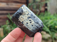 Natural Schorl Black Tourmaline Specimens x 12 From Erongo, Namibia - Toprock Gemstones and Minerals 