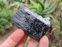 Natural Schorl Black Tourmaline Specimens x 12 From Erongo, Namibia - Toprock Gemstones and Minerals 