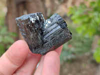 Natural Schorl Black Tourmaline Specimens x 12 From Erongo, Namibia - Toprock Gemstones and Minerals 