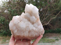 Natural Phantom Quartz Clusters x 2 From Madagascar - Toprock Gemstones and Minerals 