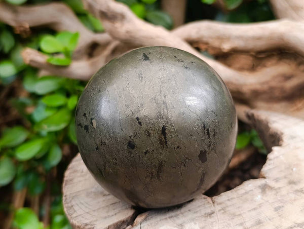 Polished Basalt Pharaoh Stone Sphere x 1 From Iron Duke Mine, Zimbabwe - Toprock Gemstones and Minerals 