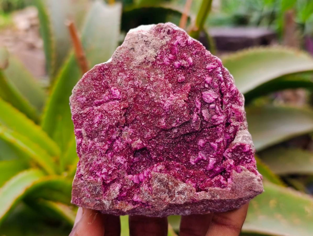 Natural Salrose Cobaltion Dolomite with Malachite Specimens x 6 From Kakanda, Congo - Toprock Gemstones and Minerals 