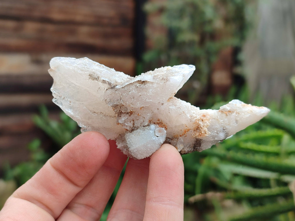 Natural Drusy Quartz Coated Calcite Pseudomorph Specimens x 12 From Alberts Mountain, Lesotho - Toprock Gemstones and Minerals 