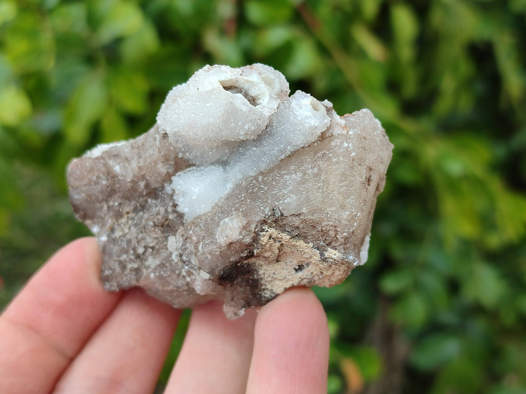 Natural Drusy Quartz Coated Calcite Pseudomorph Specimens x 12 From Alberts Mountain, Lesotho - Toprock Gemstones and Minerals 