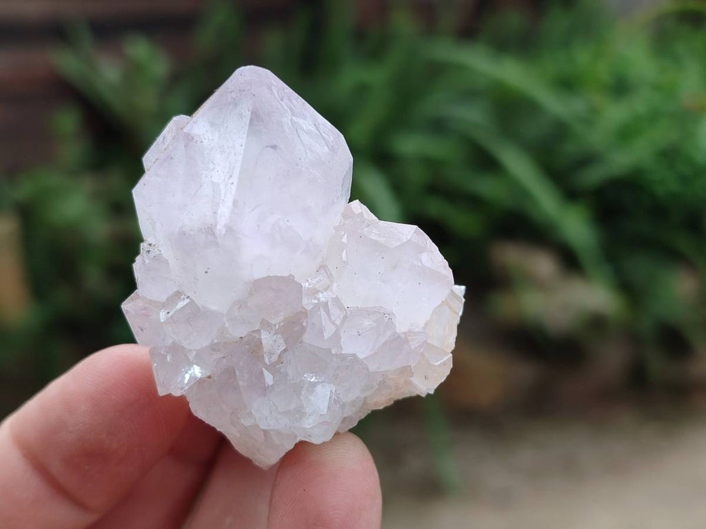 Natural Amethyst Spirit Quartz Clusters x 20 From Boekenhouthoek, South Africa - Toprock Gemstones and Minerals 