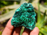 Natural Silky Malachite Specimens x 12 From Kasompe, Congo - Toprock Gemstones and Minerals 