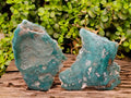 Polished On One Side Mtorolite Plates x 2 From Mutorashanga, Zimbabwe - Toprock Gemstones and Minerals 