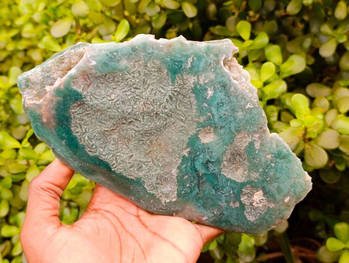 Polished On One Side Mtorolite Plates x 2 From Mutorashanga, Zimbabwe - Toprock Gemstones and Minerals 