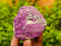 Natural Metallic Purpurite Specimens x 12 From Erongo, Namibia