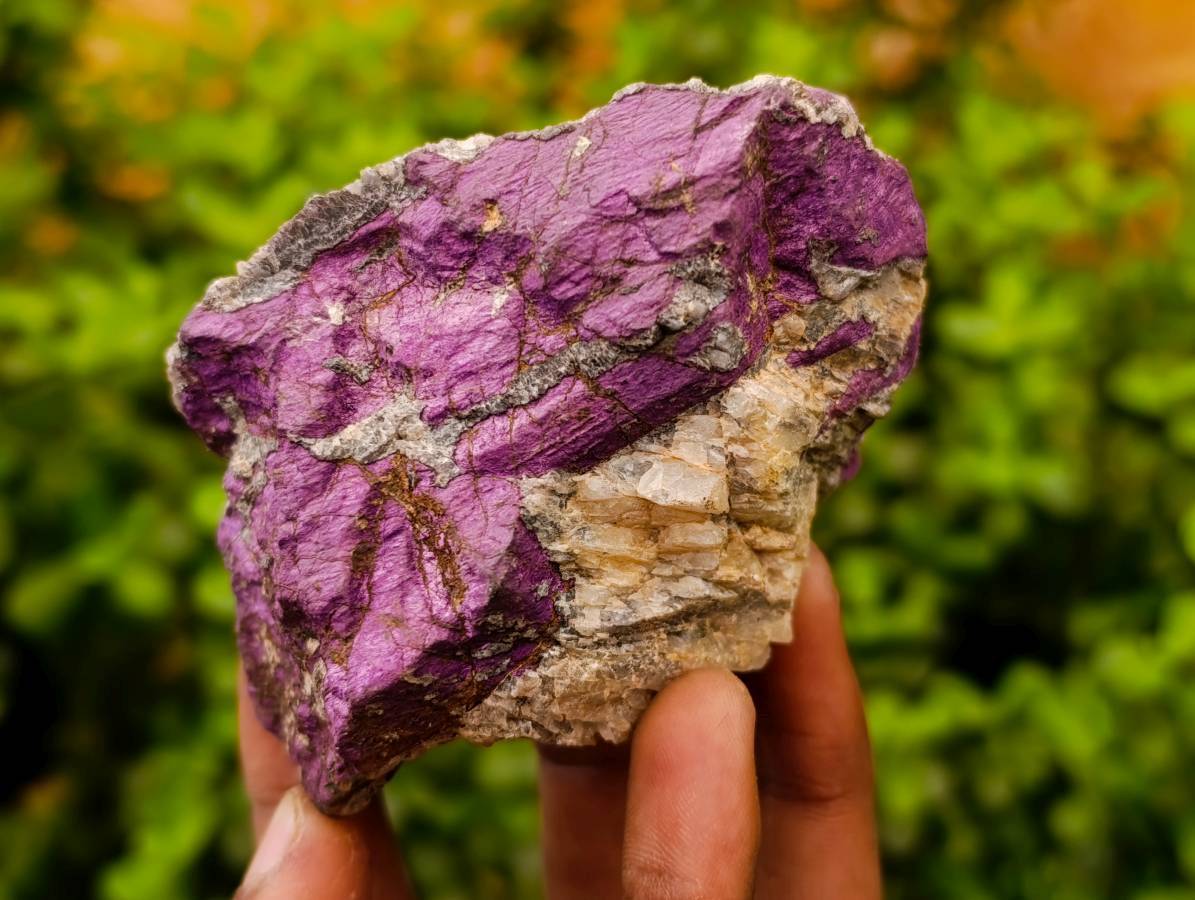 Natural Metallic Purpurite Specimens x 12 From Erongo, Namibia - Toprock Gemstones and Minerals 