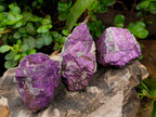 Natural Metallic Purpurite Specimens x 12 From Erongo, Namibia - Toprock Gemstones and Minerals 