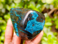 Polished Shattuckite Free Forms x 4 From Namibia
