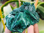 Natural Silky Malachite Specimens x 6 From Kasompe, Congo - Toprock Gemstones and Minerals 