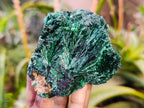 Natural Silky Malachite Specimens x 6 From Kasompe, Congo - Toprock Gemstones and Minerals 