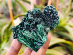 Natural Silky Malachite Specimens x 6 From Kasompe, Congo - Toprock Gemstones and Minerals 