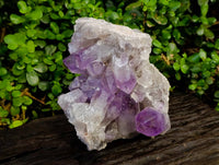 Natural Jacaranda Amethyst Quartz Clusters x 1 From Mumbwa, Zambia - Toprock Gemstones and Minerals 