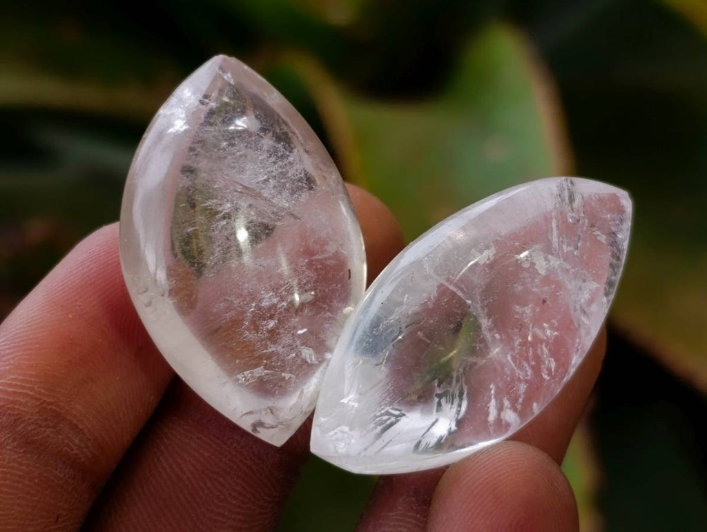 Polished Clear Quartz Crystal, Angel Tears x 35 From Madagascar - Toprock Gemstones and Minerals 