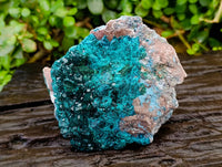 Natural Dioptase On Dolomite Specimens x 1 From Likasi, Congo - Toprock Gemstones and Minerals 