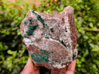Natural Ball Malachite and Drusy Quartz On Dolomite Matrix Specimens x 3 From Kambove, Congo - Toprock Gemstones and Minerals 