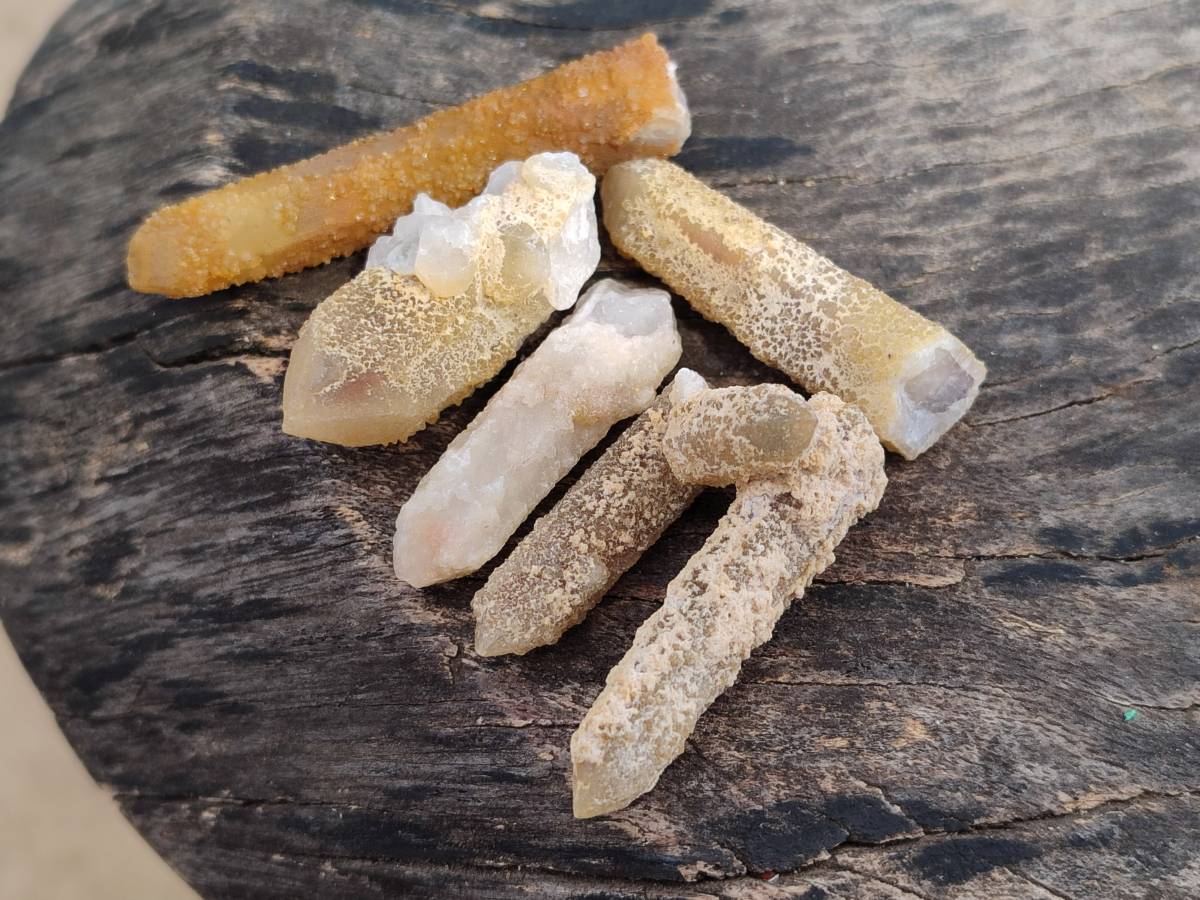 Natural Solar Spirit Quartz Crystals & Clusters x 30 From Boekenhouthoek, South Africa - Toprock Gemstones and Minerals 