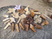Natural Solar Spirit Quartz Crystals & Clusters x 30 From Boekenhouthoek, South Africa