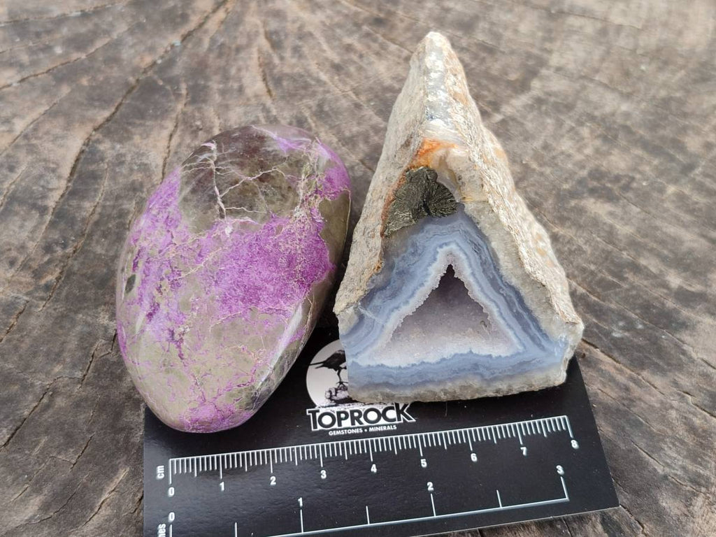 Polished Mixed Selected Multi Mineral Specimens x 6 From Southern Africa - Toprock Gemstones and Minerals 