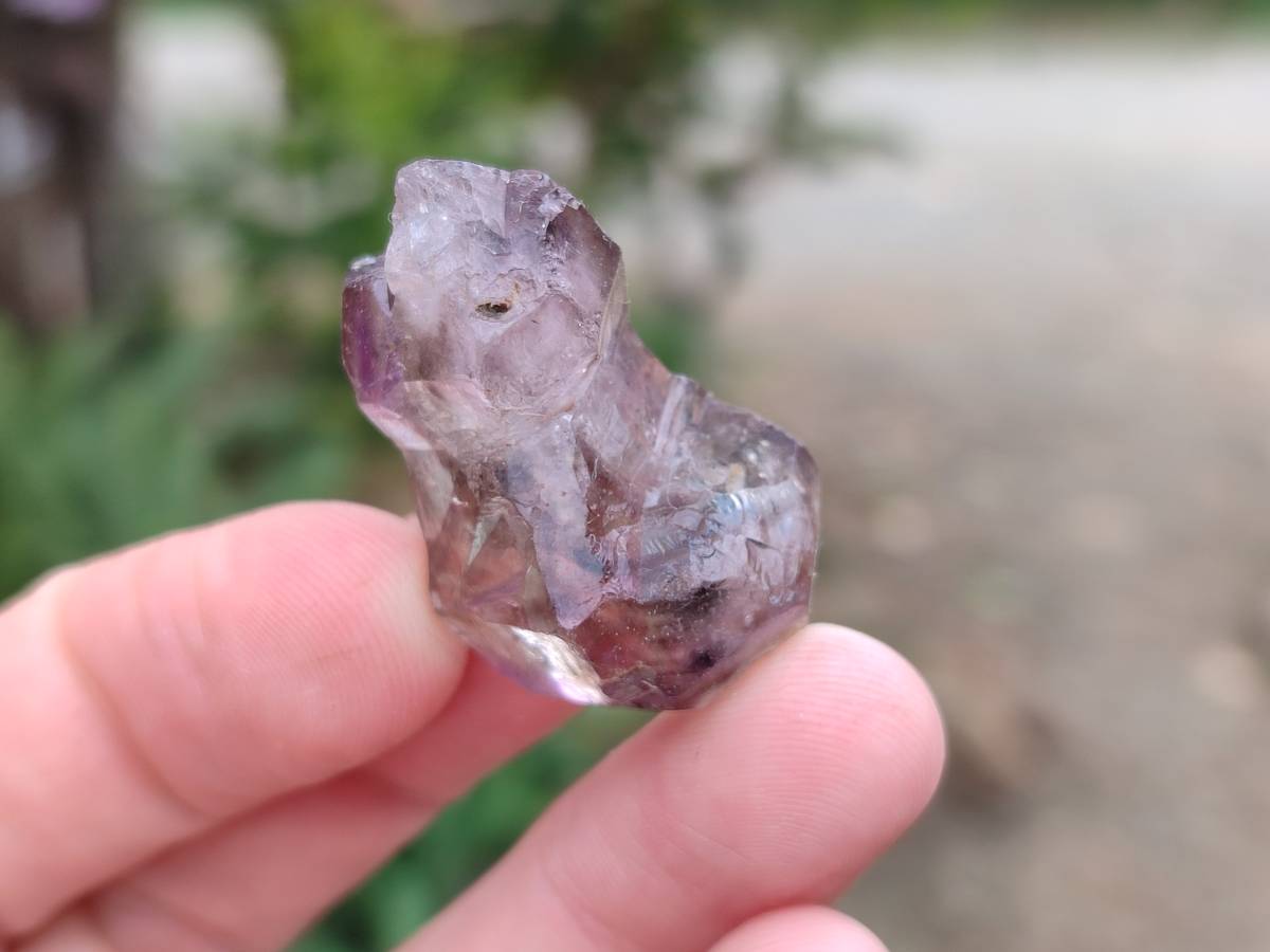Natural Window Amethyst Crystals x 20 From Chiredzi, Zimbabwe - Toprock Gemstones and Minerals 