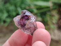 Natural Window Amethyst Crystals x 20 From Chiredzi, Zimbabwe