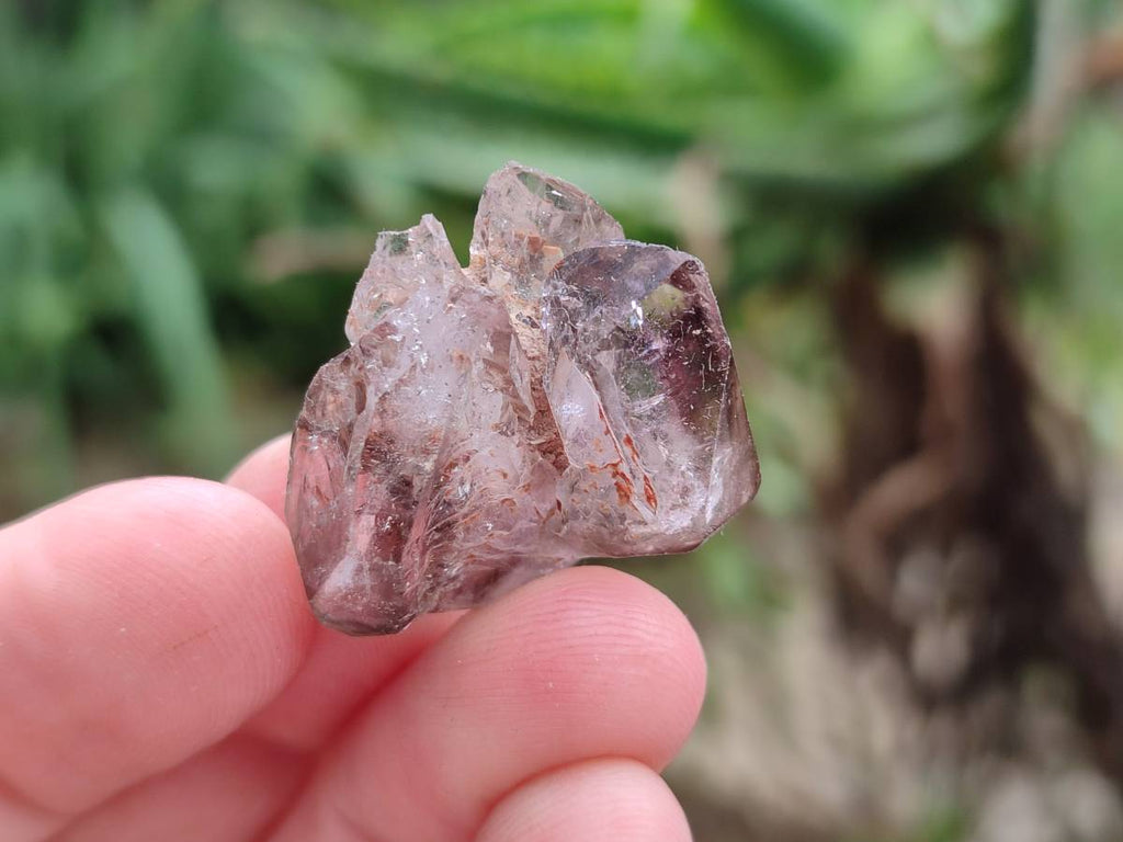 Natural Window Amethyst Crystals x 20 From Chiredzi, Zimbabwe - Toprock Gemstones and Minerals 