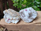 Natural Cobbed Rubellite Pink Tourmaline x 24 From Ambatondrazaka, Madagascar - Toprock Gemstones and Minerals 