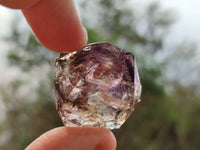 Natural Window Amethyst Crystals x 35 From Chiredzi, Zimbabwe