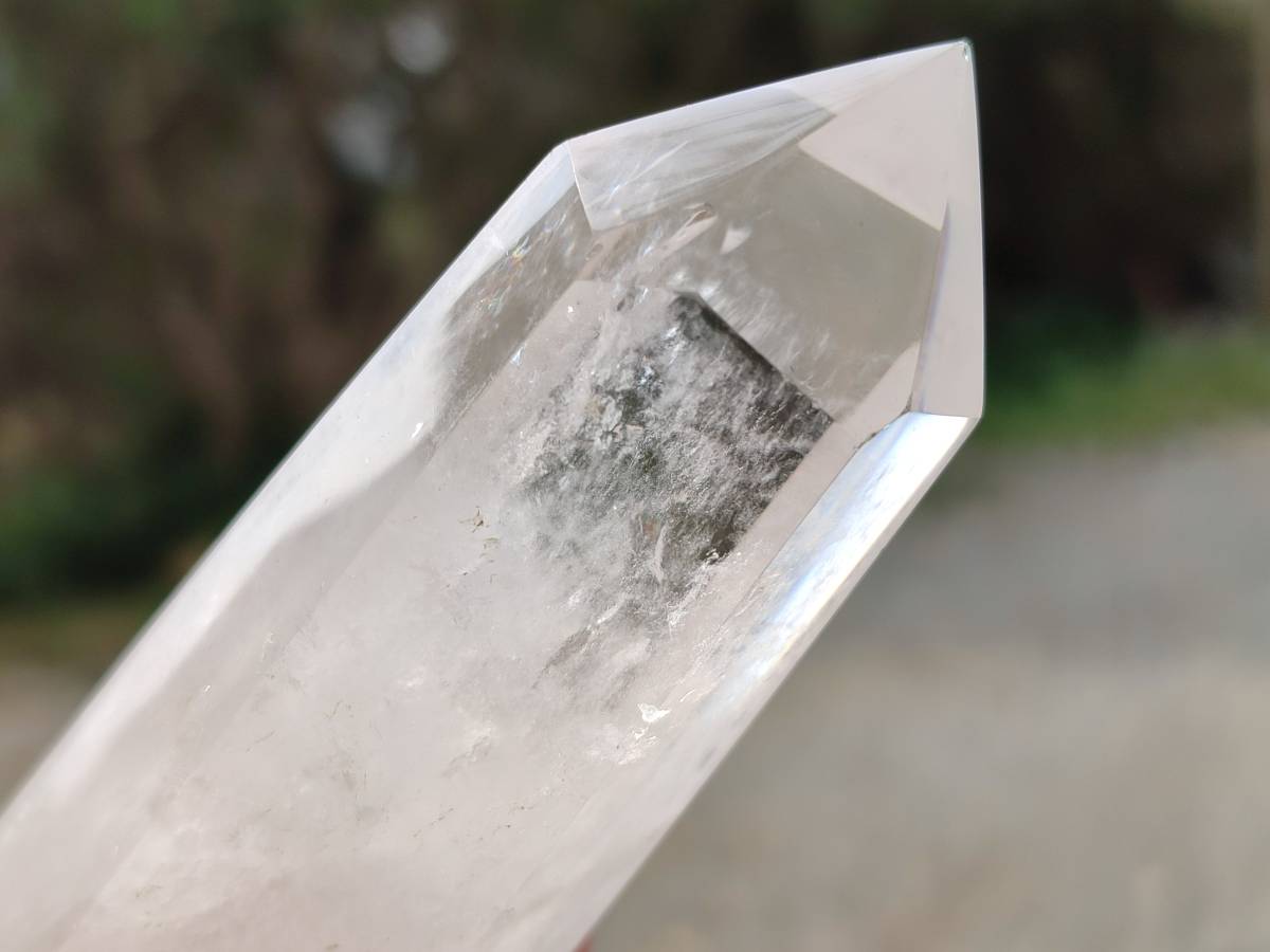 Polished Clear Quartz Crystals x 6 From Madagascar - Toprock Gemstones and Minerals 