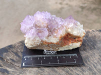 Natural Amethyst Spirit Quartz Clusters x 4 From Boekenhouthoek, South Africa