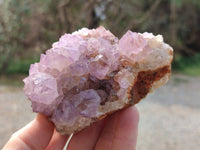 Natural Amethyst Spirit Quartz Clusters x 4 From Boekenhouthoek, South Africa