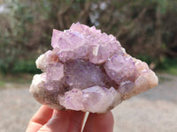Natural Amethyst Spirit Quartz Clusters x 4 From Boekenhouthoek, South Africa