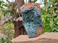 Natural Drusy Crystalline Malachite Specimen x 1 From Tenke Fungurume, Congo