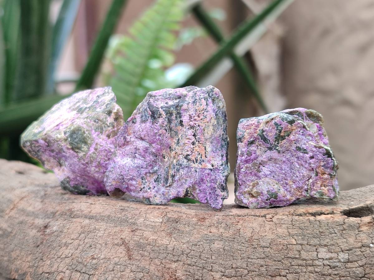 Natural Stichtite Cobbed Specimens x 70 From Barberton, South Africa - Toprock Gemstones and Minerals 