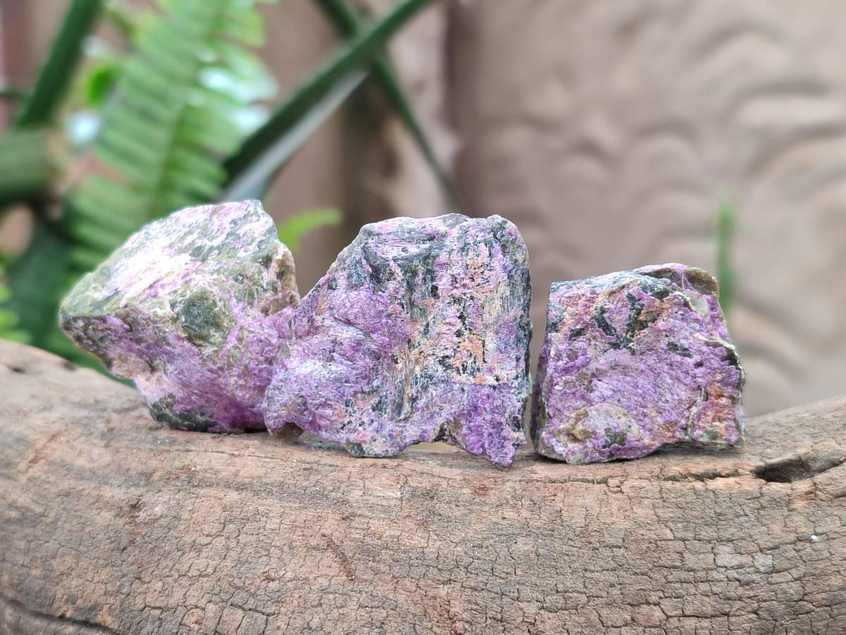 Natural Stichtite Cobbed Specimens x 70 From Barberton, South Africa - Toprock Gemstones and Minerals 