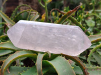 Polished Double Terminated Rose Quartz Points x 4 From Madagascar