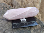 Polished Double Terminated Rose Quartz Points x 4 From Madagascar - Toprock Gemstones and Minerals 