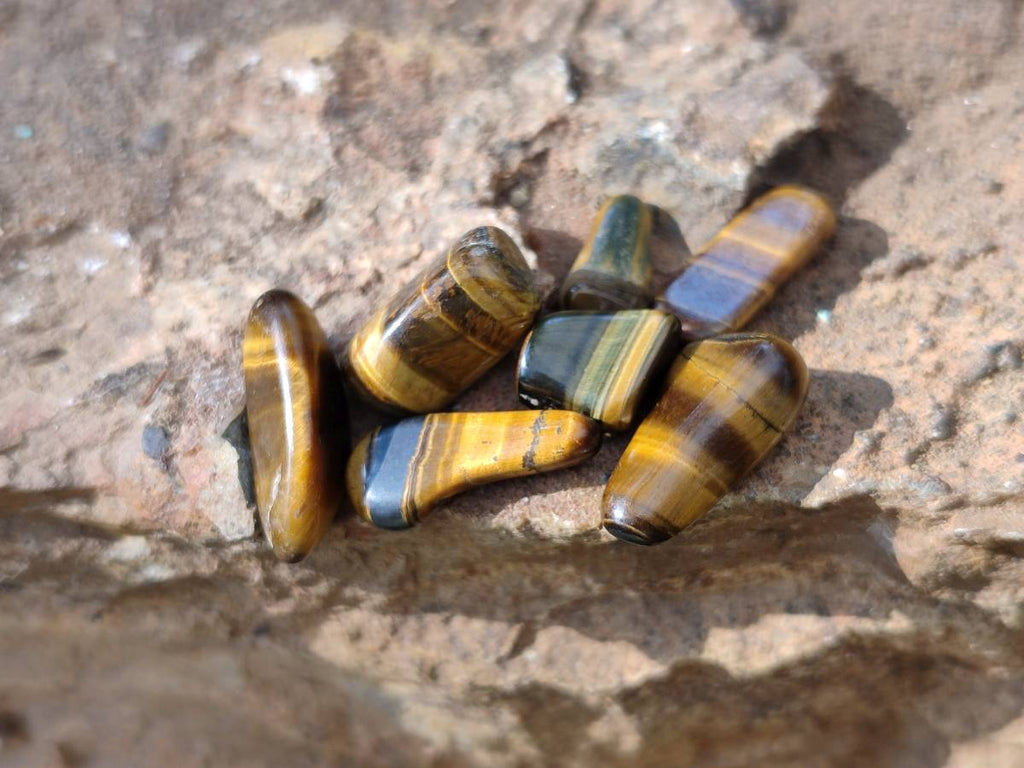 Polished Mini Craft Blue Tigers Eye Tumble Stones - Sold per 500 g - From Prieska, South Africa (Copy) - Toprock Gemstones and Minerals 
