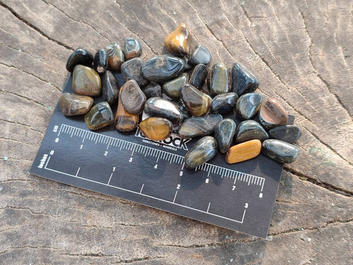 Polished Mini Craft Blue Tigers Eye Tumble Stones - Sold per 500 g - From Prieska, South Africa (Copy) - Toprock Gemstones and Minerals 