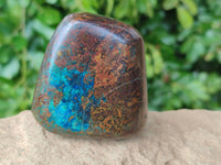 Polished Shattuckite Free Forms x 3 From Namibia